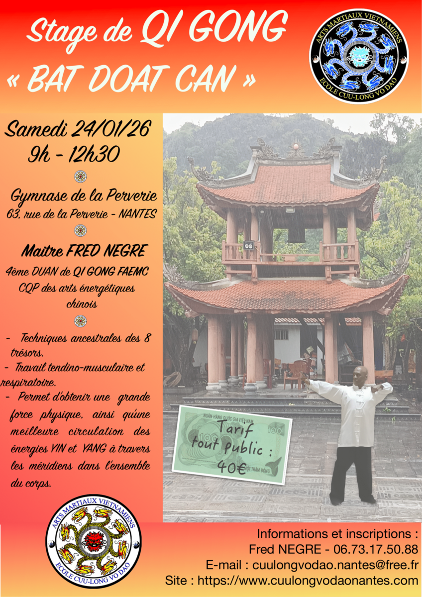 Stage de Qi gong Bat doat cam