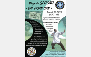 Stage de Qi Gong