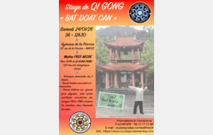 Stage de Qi gong Bat doat cam
