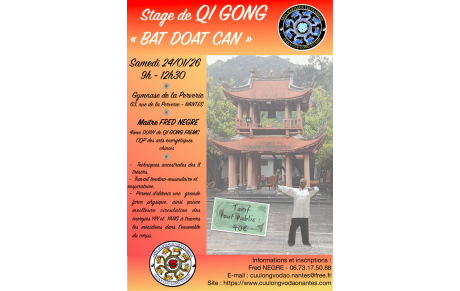 Stage de Qi gong Bat doat cam
